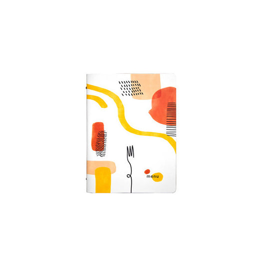 Portamenù linea Spaghetti -  A4 - 24,6x31,6 cm - bianco - Stilcasa
