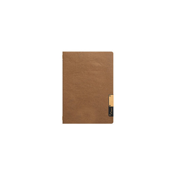 Portamenù Nature - 1 inserto doppio - A5 - 24,9 x 17,5 cm - marrone - Securit