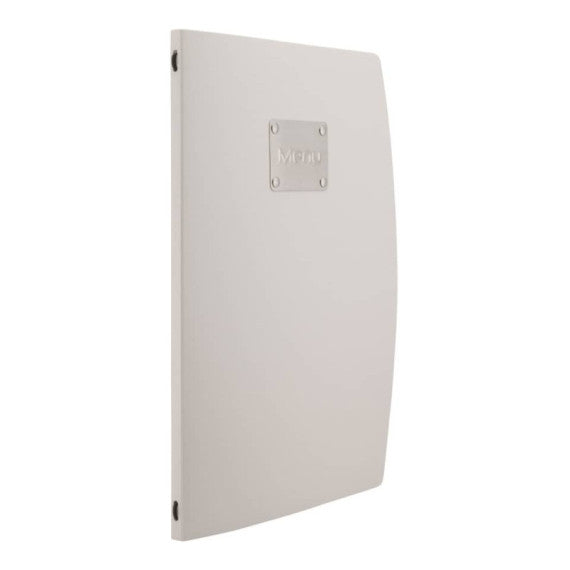 Portamenù Securit® Rio A4 grigio  MC-RCA4-WT