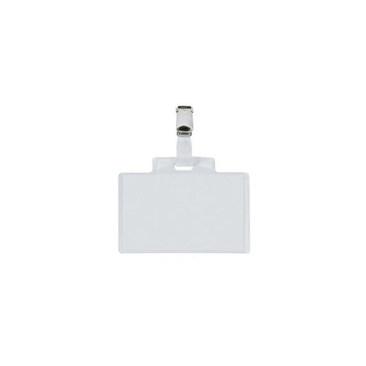 Portanome Pass 3 E - clip in metallo - 9,5 x 6 cm - Sei Rota - conf. 100 pezzi