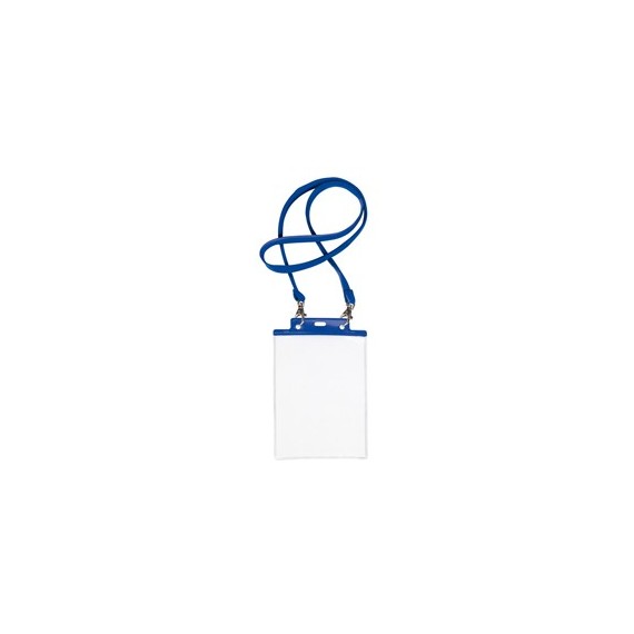Portanome Pass 7 St M - cordoncino blu - 15 x 21 cm (A5) - blu - Sei Rota - conf. 10 pezzi