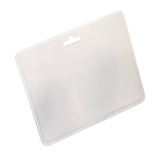 Portanomi Durable tasca chiusa orizzontale pvc alto spessore traspar. inserto 60x90mm cf. 100 - 999110825