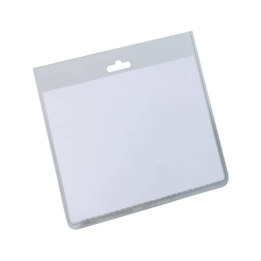 Portanomi DURABLE tasca chiusa trasparente 90x60 mm conf. 20 - 813519
