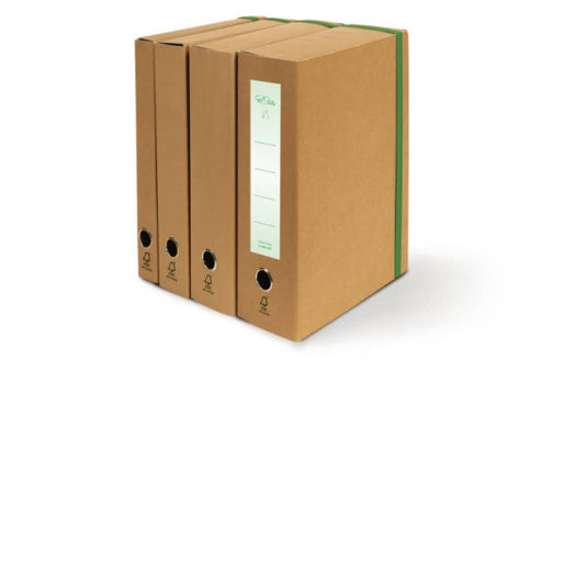 Portaprogetti con elastico piatto EURO-CART Eco Elite ''FSC'' dorso 6 cm avana - FMCXCPECO06ELPAV