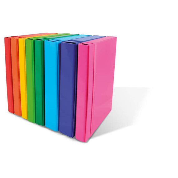 Portaprogetti in cartone con elastico piatto EURO-CART Iris dorso 3 cm bianco CPRIO03ELPBI IRIS