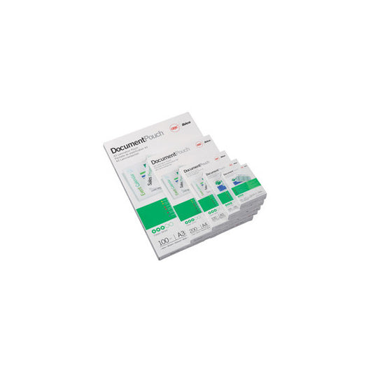 Pouches - A6 - 111 x 156 mm - 2 x 125 micron - GBC - conf. 100 pezzi