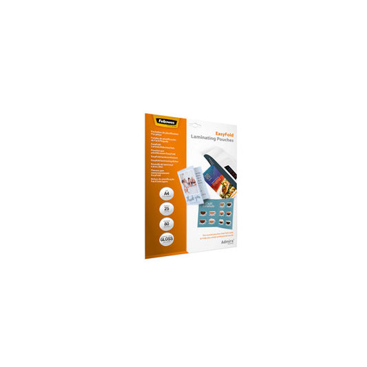 Pouches Admire Easyfold - A4 - cordonate - Fellowes - scatola 25 pezzi