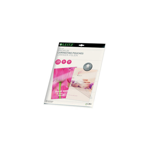 Pouches iLAM UDT - plastificazione a caldo - A4 - 216 x 303 mm - 2 x125 micron - Leitz - scatola 25 pezzi