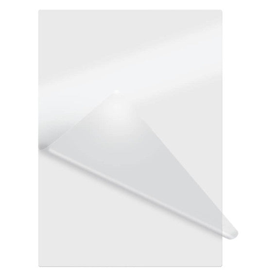 Pouches per plastificatrici GBC German 2x125 µm - finitura lucida - 83x113 mm Conf. 100 pezzi - 3743154