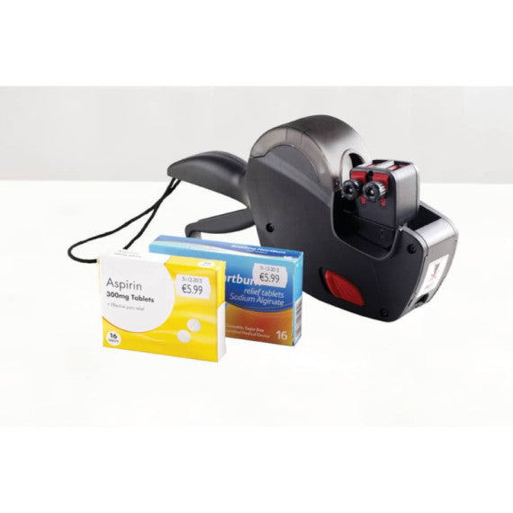 Prezzatrice Avery 2 linee - 18 caratteri 10+8 nero PL2/18