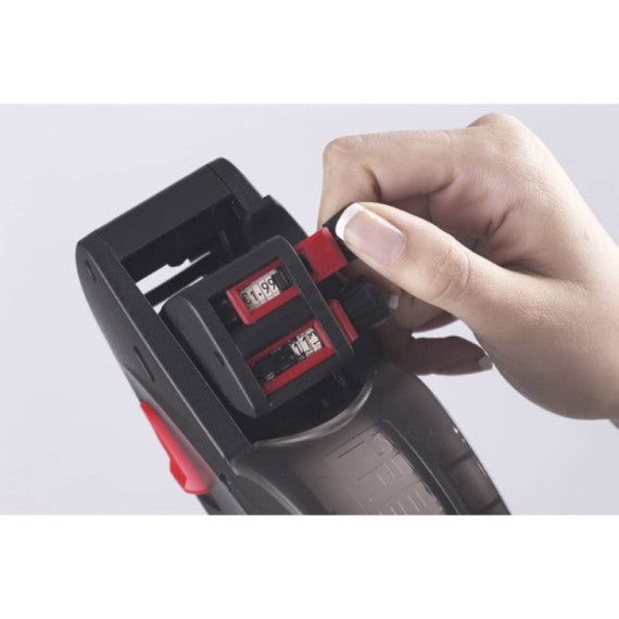 Prezzatrice Avery 2 linee - 18 caratteri 10+8 nero PL2/18