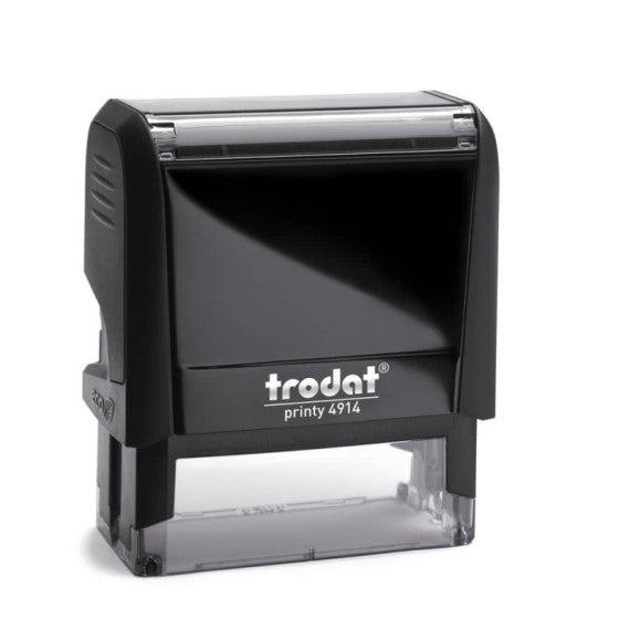 Printy 4914 - Timbro di testo PERSONALIZZATO fino a 7 righe dimensione max personalizzazione 64x26 mm - 63366