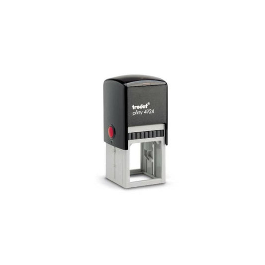 Printy 4924 - Timbro di testo PERSONALIZZATO fino a 8 righe dimensione max personalizzazione 40x40 mm - 11670