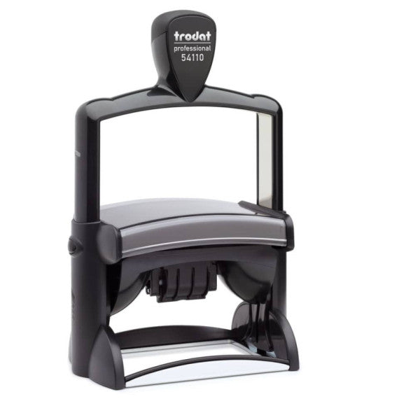 Professional 54110 - Datario con testo PERSONALIZZATO dimensione max per.ne 85x44 mm - fino a 6+6 righe - 181822