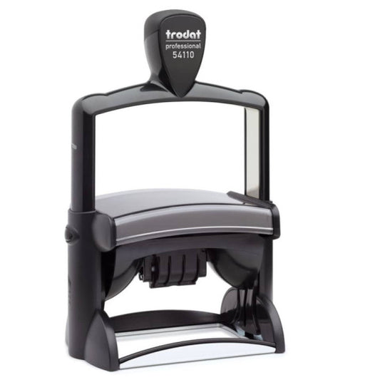 Professional 54110 - Datario con testo PERSONALIZZATO dimensione max per.ne 85x44 mm - fino a 6+6 righe - 181822