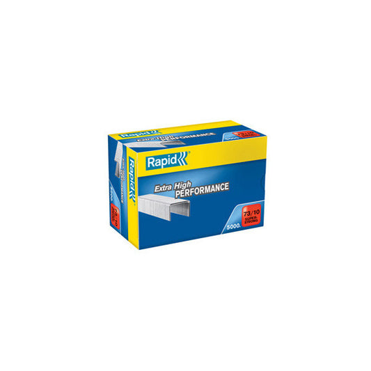 Punti Rapid Super Strong - 73/10 - acciaio zincato - metallo - Rapid - conf. 5000 pezzi