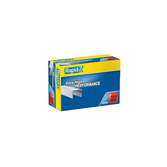 Punti Rapid Super Strong - 73/8 - acciaio zincato - metallo - Rapid - conf. 5000 pezzi