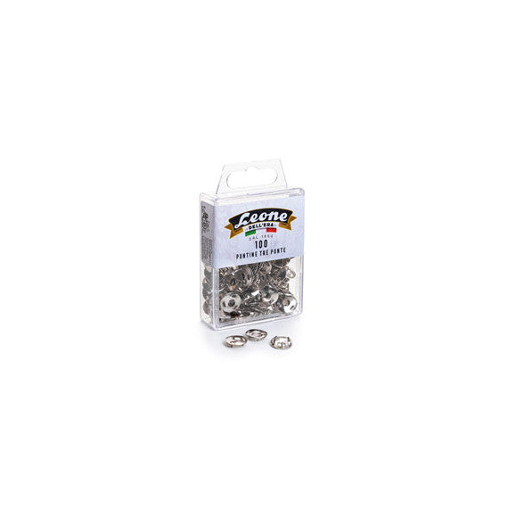 Puntine - 3 punte temperate e nichelate - Leone - conf. 100 pezzi