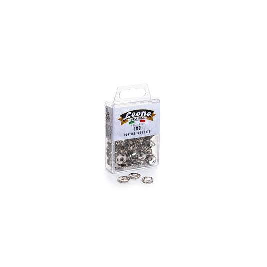 Puntine - 3 punte temperate e nichelate - Leone - conf. 100 pezzi