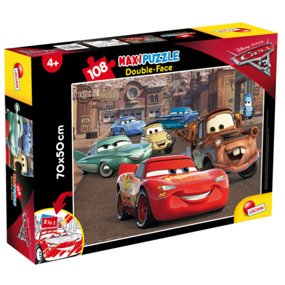 Puzzle Maxi Cars 3 Racer - 108 pezzi - Lisciani