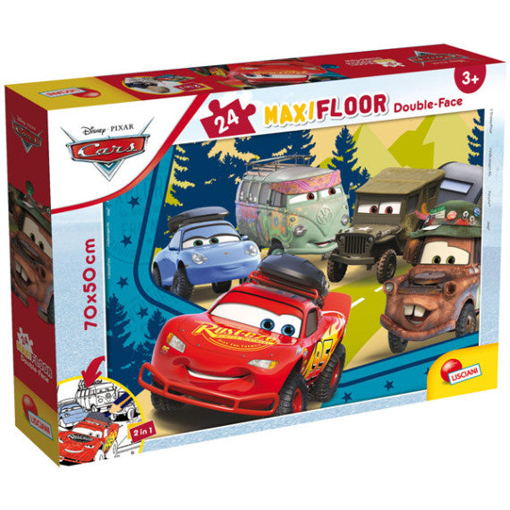 Puzzle Maxi Disney Cars - 24 pezzi - Lisciani