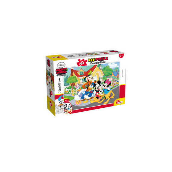 Puzzle Maxi Disney Mickey - 60 pezzi - Lisciani