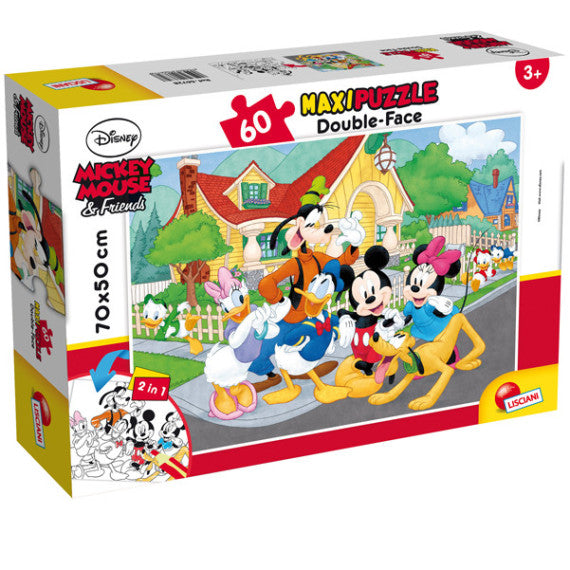 Puzzle Maxi Disney Mickey - 60 pezzi - Lisciani