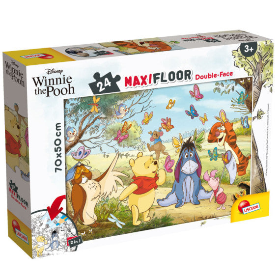Puzzle Maxi Disney Winnie the Pooh - 24 pezzi - Lisciani