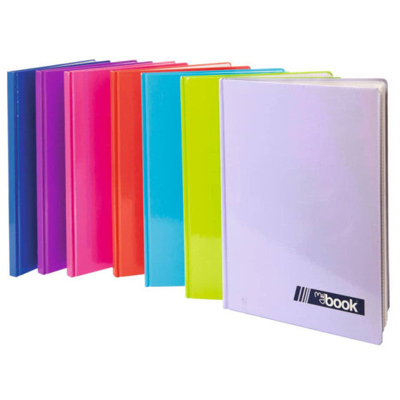 Quaderno cartonato Nikoffice Mybook formato A4 - 80 gr - 100 ff 1R - 30NIK041/5