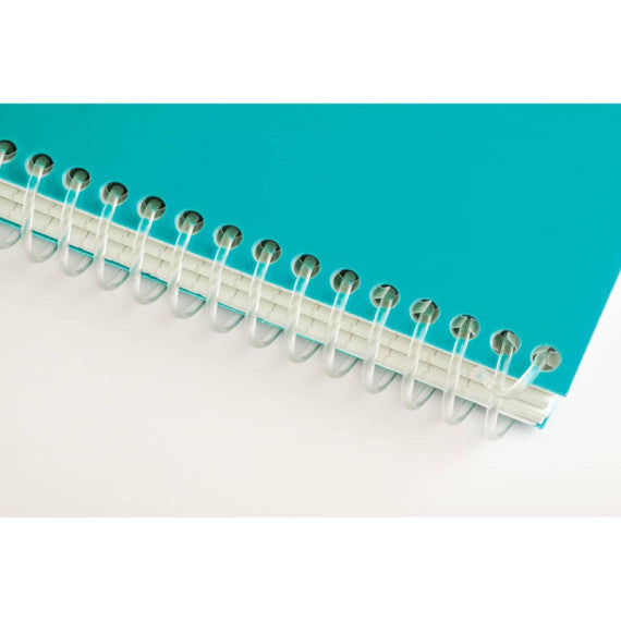 Quaderno Maxi spiralato Nikoffice con fori e separatori - 100 ff - 80 g formato A5 - 1 rigo - 30NIK105/A5