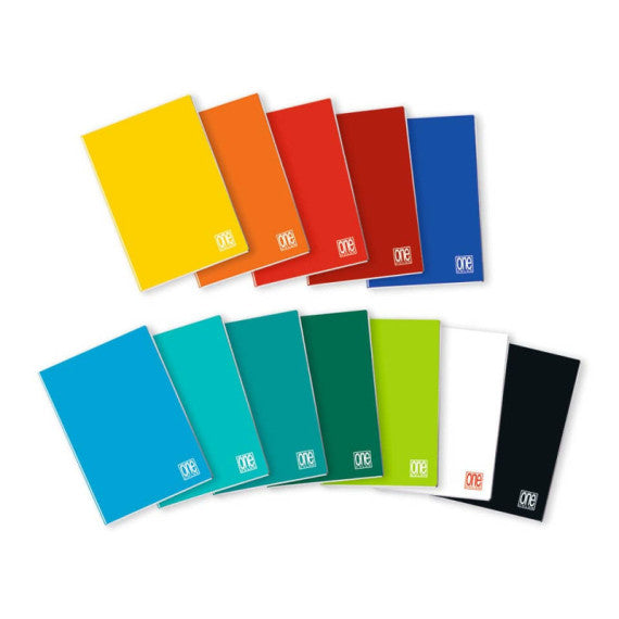 Quaderno Mini One Color 12x17 cm - 80 g/m2 - 20 ff - 1R 1402