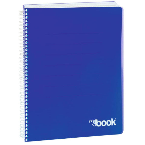Quaderno spiralato con fori Nikoffice 70 g - 144 ff - formato A4 - 1 rigo - 30NIK092