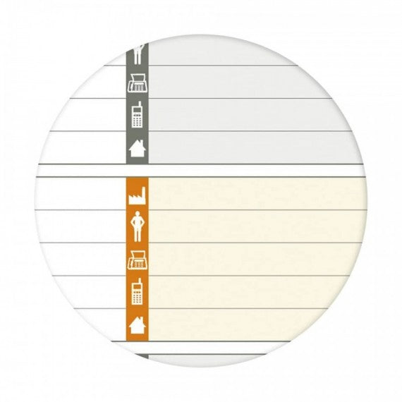 Quaderno spiralato OXFORD International Addressbook A5 grigio 100103165