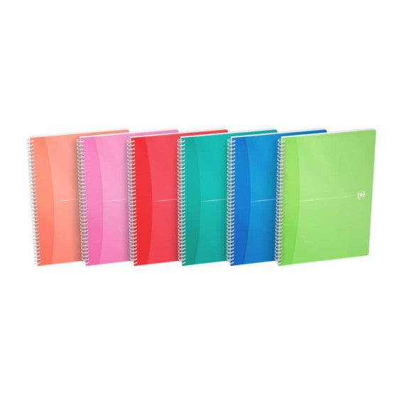 Quaderno spiralato OXFORD Office My Colours Maxi A4 assortiti quadretti 5 mm 100101864