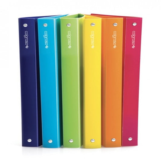 Raccoglitore 4R Colorosa - 245x307 mm - diametro 30 mm - colori assortiti - Ri.Plast