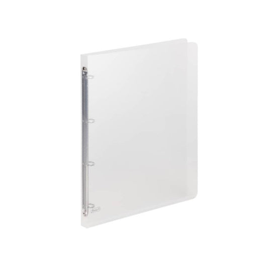 Raccoglitore Favorit Lumina in PPL A4 4 anelli tondi Ø 15 mm - 22x30 cm - trasparente neutro - 400083622