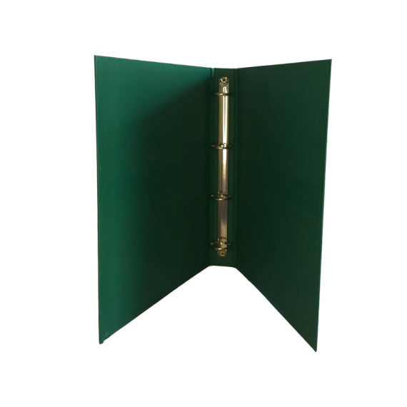 Raccoglitore King - 4 anelli tondi 30 mm - dorso 4 cm - 22x30 cm - rivestimento in PPL - verde - Starline