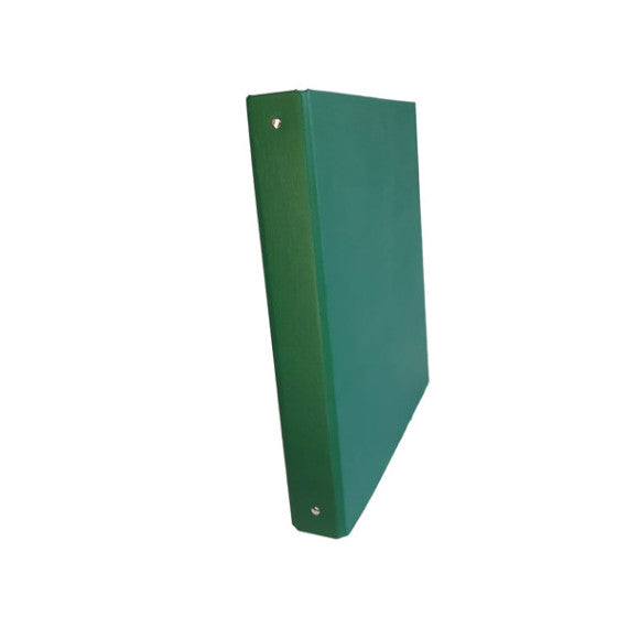 Raccoglitore King - 4 anelli tondi 30 mm - dorso 4 cm - 22x30 cm - rivestimento in PPL - verde - Starline