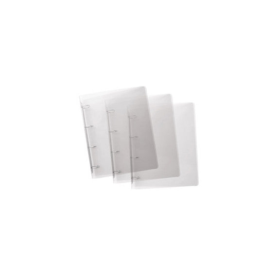Raccoglitore Lumina - 4 anelli tondi 30 mm - 22 x 30 cm - PP - trasparente - Favorit