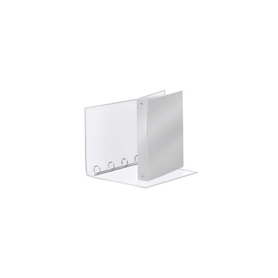 Raccoglitore Meeting - 4 anelli tondi 30 mm - dorso 4 cm - 22x30 cm - PPL - grigio metallizzato - Esselte