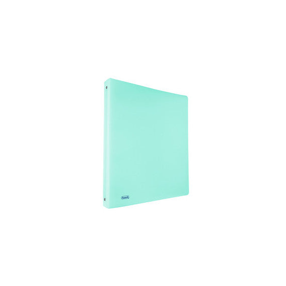 Raccoglitore Pastel - 4 anelli tondi 30 mm - 22 x 30 cm - PP - celeste - Favorit