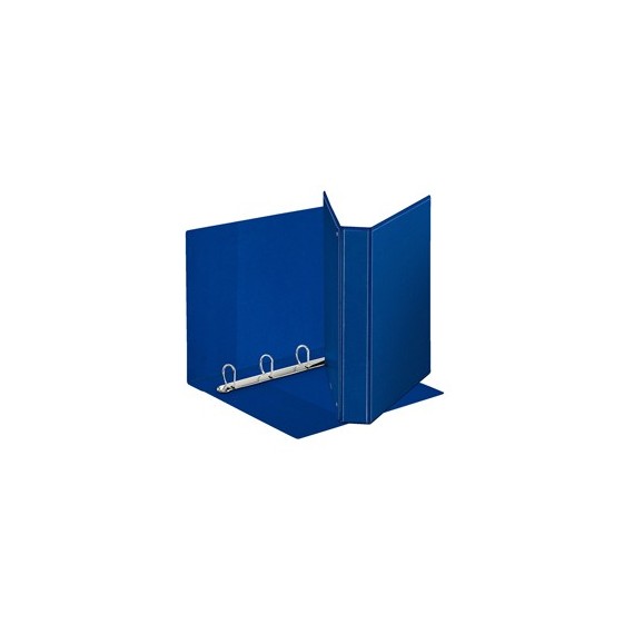 Raccoglitore personalizzabile Display - 4 anelli a D 30 mm - dorso 4,7 cm - 22x30 cm - blu - Esselte