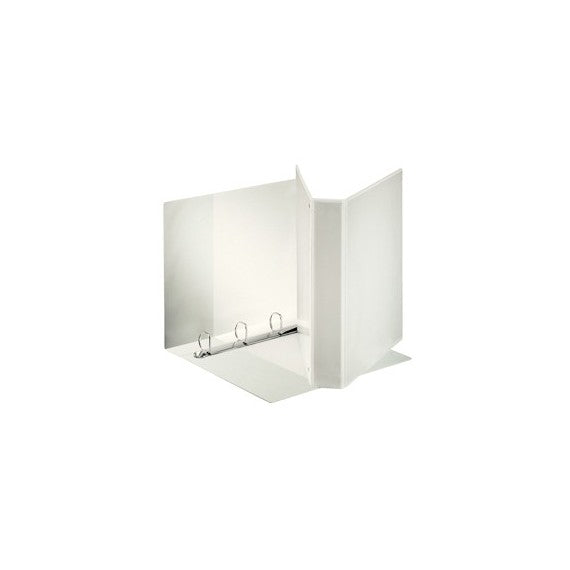 Raccoglitore personalizzabile Display - 4 anelli a D 40 mm - dorso 5,9 cm - 22x30 cm - bianco - Esselte