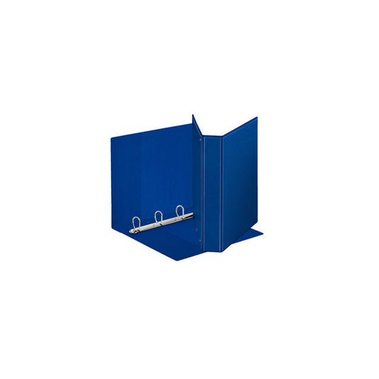 Raccoglitore personalizzabile Display - 4 anelli a D 40 mm - dorso 5,9 cm - 22x30 cm - blu - Esselte