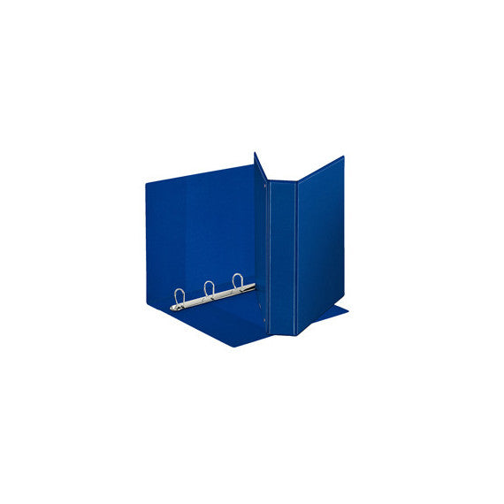 Raccoglitore personalizzabile Display - 4 anelli a D 50 mm - dorso 7,1 cm - 22x30 cm - blu - Esselte