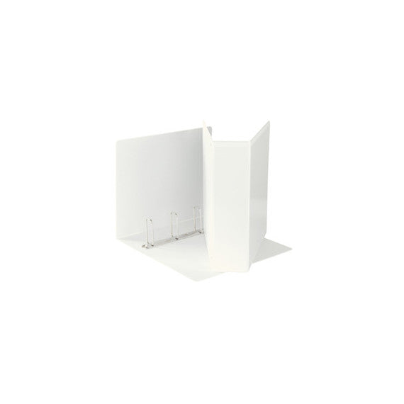 Raccoglitore personalizzabile Display - 4 anelli quadri 65 mm - 22x30 cm - bianco - Esselte