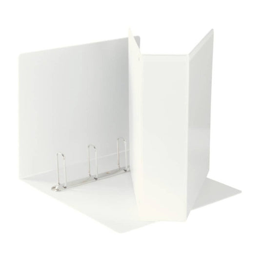 Raccoglitore personalizzabile Esselte Display a 4 anelli a Q 65 mm bianco formato Maxi- 394758000