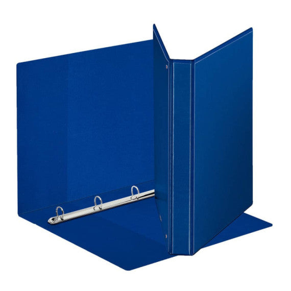 Raccoglitore personalizzabile Esselte Display a 4 anelli tondi 25mm PP eco-comp. blu formato Maxi - 394752500