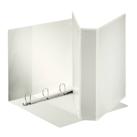 Raccoglitore personalizzabile Esselte Display Maxi 4 anelli a D 28,5x32 cm dorso 7,5 cm bianco - 394754000