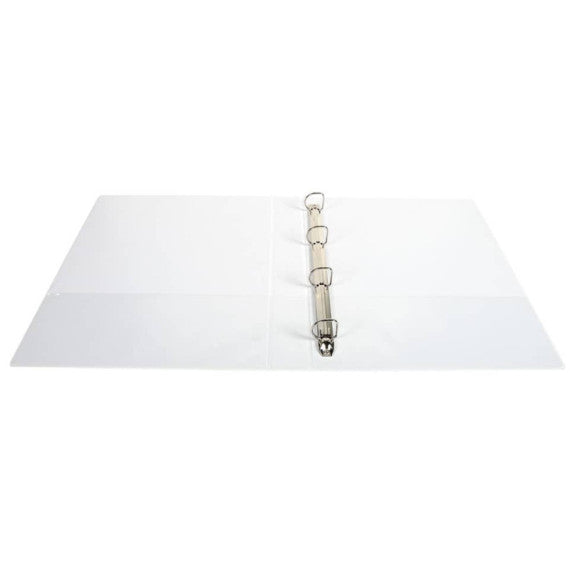 Raccoglitore personalizzabile Exacompta A4 maxi Kreacover® bianco 4 anelli a D 25 mm - 51946E